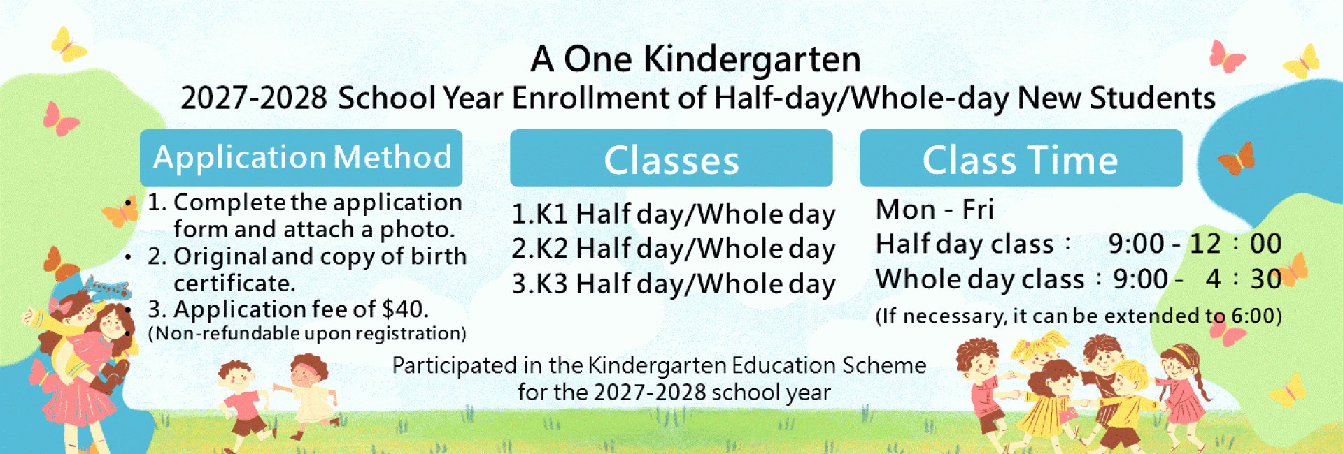 2027-2028 Enrollment